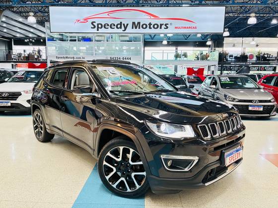 JEEP COMPASS 2.0 16V FLEX LIMITED AUTOMÁTICO JEEP COMPASS 2.0 16V FLEX LIMITED AUTOMÁTICO